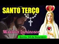 Lagu Santo Terço Quinta Feira (04/12/2025) 🌹 Mistérios Luminosos 🌹 Terço Mariano