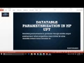 UFT Datatable Parametrization