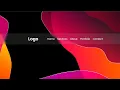 Glass Navbar with Background HTML CSS Tutorial