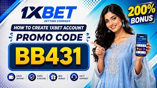 1XBET PROMO CODE / FREE BOOST 1XBET FOR REGISTRATION / PROMO CODE NEW - BB431 / 1XBET 2026