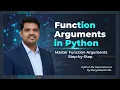 Master Function Arguments in Python Positional vs Keyword Explained Python for Generative AI