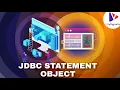 Statements in JDBC Prepared Statements in JDBC Advanced JAVA Tutorial for Beginners