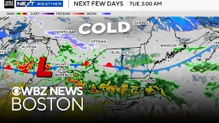 Rollercoaster week of weather ahead for Boston with storm chances and potential for 70s