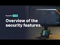 Overview of the security features - DisplayNote Montage