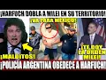 TOMALA FUERZAS ARMADAS ARGETINA SE LE VOLTENA A MILEI Y OBEDECEN A HARFUCH