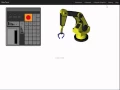 Real-Time Robot Arm Simulator with Node js Mongodb Socket IO