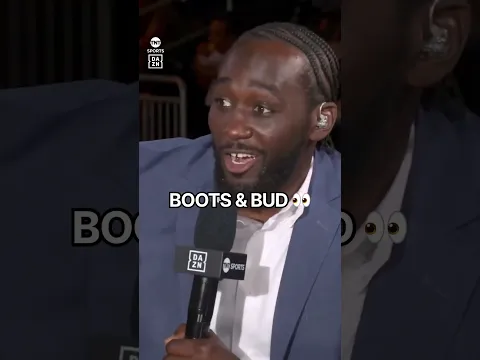 Jaron Ennis and Terence Crawford trading words 🍿