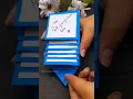 DIY Waterfall Card Card Tutorial for kids