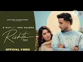 New punjabi song Rishta R Nait Isha Sharma 