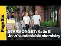Download Lagu Joshua Jackson and Katie Holmes SPOTTED on 'Happy Hours' set | Stars on et