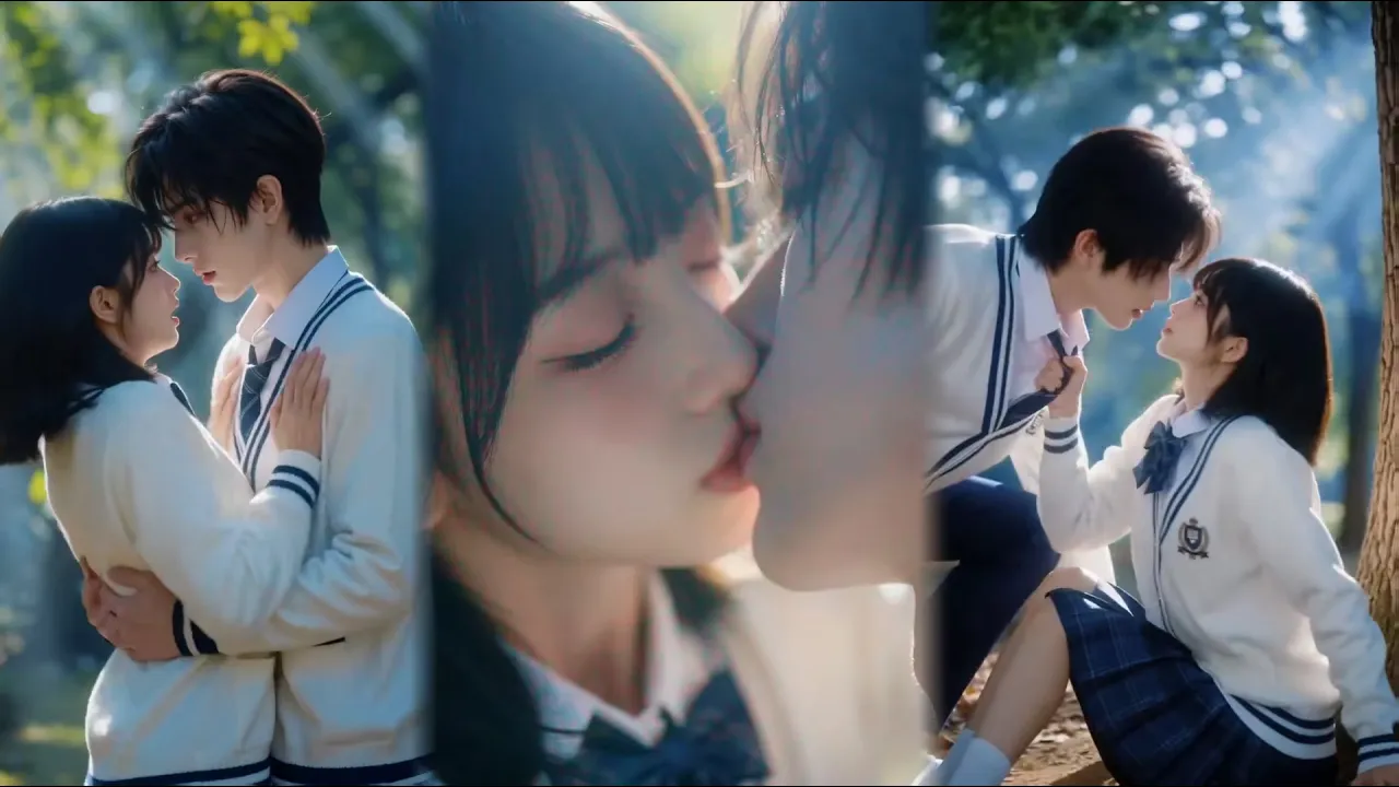 受験生の秘密:無口な美少年にこっそりキス