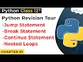 Jump Break Continue Statements in Python Nested Loops in Python Python for Class 12