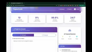 AI-Powered Plagiarism Detection System Django NLP Project for Final Year Students 2025 Projxty