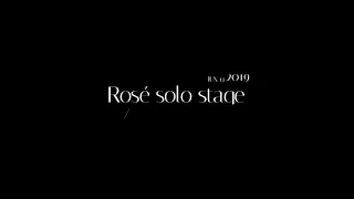 Download 190613 BLACKPINK ROSE 'in your area' MELBOURNE- Coming Home (solo stage) MP3