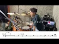 【Conton Candy】ファジーネーブル-叩いてみた【ドラム楽譜あり】【Drum Cover】