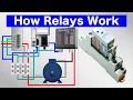 How Relays Work What is a Relay Electromagnetic Relays Explained Relay Logic Fundamentals