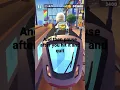 How to do invisible glitch in subway surfers