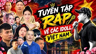 Tuyển Tập Bài Rap Về Các Idoll Mạng Việt Nam - Mạnh Hakyno #manhhakyno