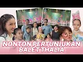 SARWENDAH ONYO GIO NONTON PERTUNJUKAN BALET THALIA