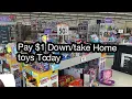 50 OFF ALL TOYS AT BIGLOTS PAY DOWN 1 TAKE HOME TODAY TODAY ONLY
