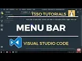 How to Restore Menu Bar in Visual Studio Code