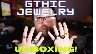 GTHIC JEWELRY PART 2 ANOTHER ORDER UNBOXING