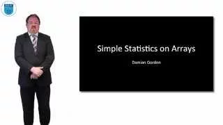 Python Simple Statistics on Arrays