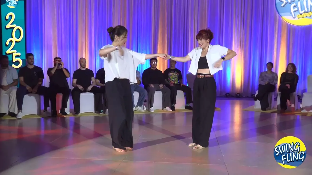 2025 Swing Fling Intermediate Jack & Jill Abigail Baker & Victoria Bian   4K