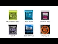 Every Electric Guitar String Type Explained