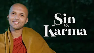 Sin vs Karma | Buddhism In English
