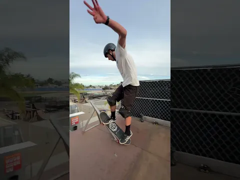 Almost flew off the ramp π³ #skateboarding