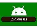 Android Tutorial - How to Load Local HTML File from Assets in Android WebView Tutorial
