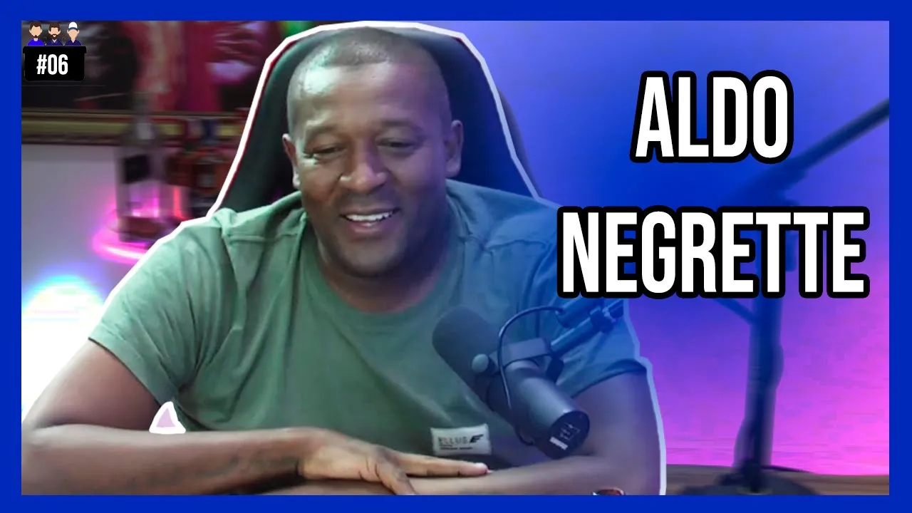 Aldo Negrete Futebol e Capoeira - Podcast 3 Irmãos #06