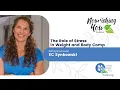 The Role of Stress in Weight and Body Comp with EC Synkowski - NANP Nourishing You Podcast