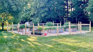 DIY Fence Build Cattle Panel Garden Fence Bog Life