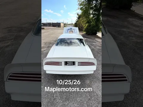 1979 Pontiac Firebird $17,900 Maple Motors #transam #firebird #maplemotors #1979 #79