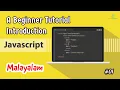 Javascript for Beginners - 01 Malayalam Introduction Learn Programming with Rafeeque