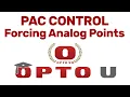 Forcing Analog Points IVALs and XVALs
