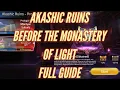 Download Lagu HOW TO CLEAR AKASHIC RUINS : BEFORE THE MONASTERY OF LIGHT (PROLOGUE 2) | MOBILE LEGENDS ADVENTURE