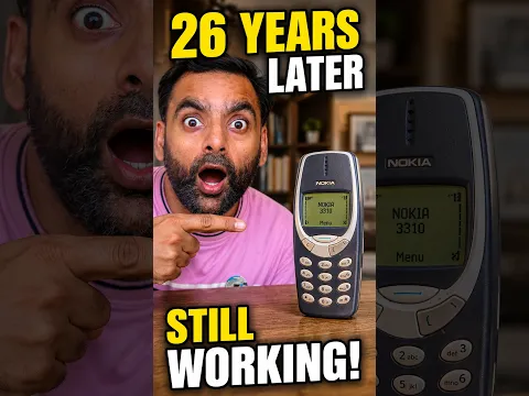 26 Years Later… LEGENDARY Nokia 3310 STILL Working 🤯