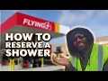 How to EASILY reserve a shower at Pilot Flying J