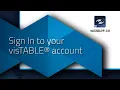 visTABLE tutorial Sign In to your visTABLE account