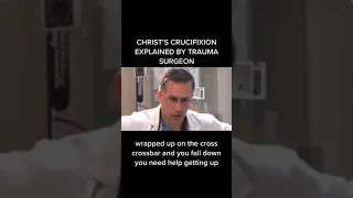 trauma surgeon explains christs crucifixion on the cross excruciating agony 