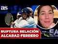 Lagu La INCREDULIDAD de GARBIÑE MUGURUZA tras la SORPRENDENTE SEPARACIÓN de ALCARAZ y FERRERO
