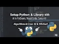 Setup Python Code Editor Write and Read Library Praktikum Algoritma dan Pemrograman