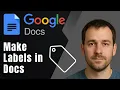 How to Make Labels in Google Docs 2025 Easy Step-by-Step Tutorial