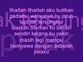 Jaclyn Victor-sebelah jiwaku lirik