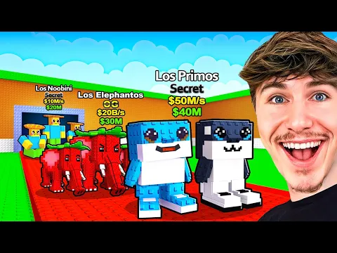 Video Thumbnail: 0€ À 100T UNIQUEMENT AVEC DES BRAINROTS BÉBÉS !! 