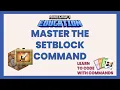 Setblock Command - Minecraft Education