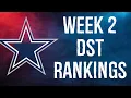 Top 12 Rankings Week 2 Fantasy Football